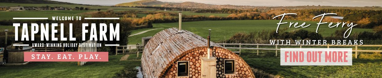 Outside view of Modulog at Tapnell Farm, Isle of Wight